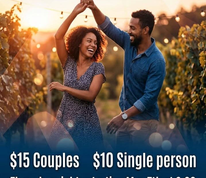 Partner Dance Class Event at Bluegrass Vineyard in Smiths Grove Kentucky